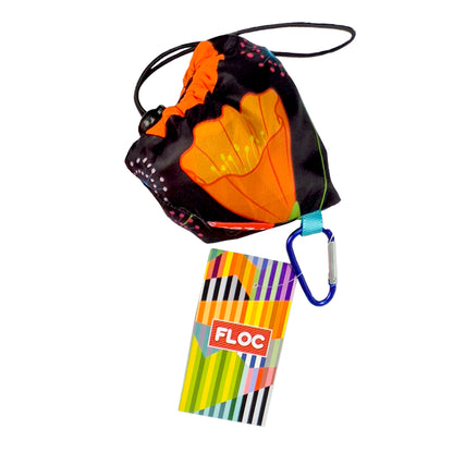 Bolsa Shopping Preta Flores Color