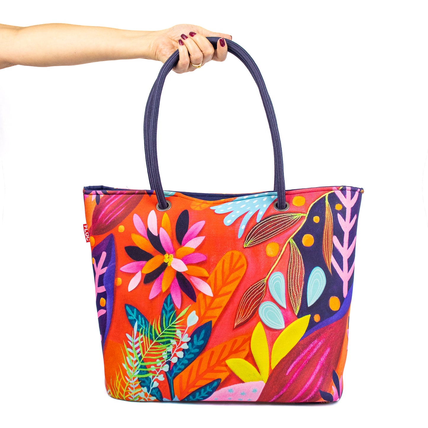 Tote Bag Botanica Vermelha